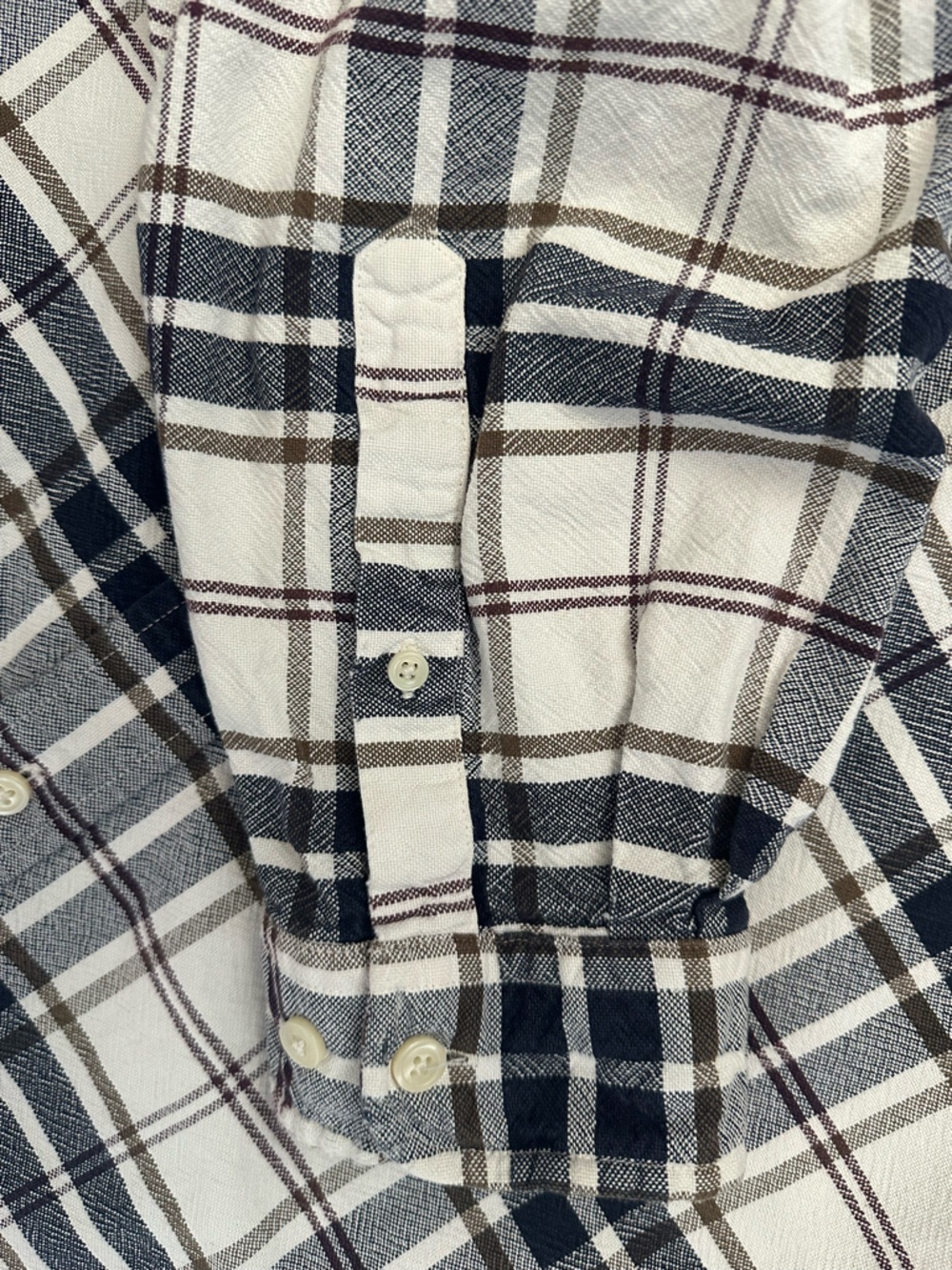 Eddie Bauer Plaid Flannel Shirt Men’s XL Classic Fit 100% Cotton Button Down - Picture 7 of 11